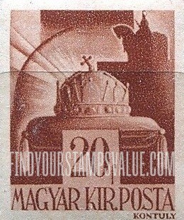FindYourStampsValue: Crown of Saint Stephen