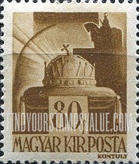 FindYourStampsValue: Crown of Saint Stephen