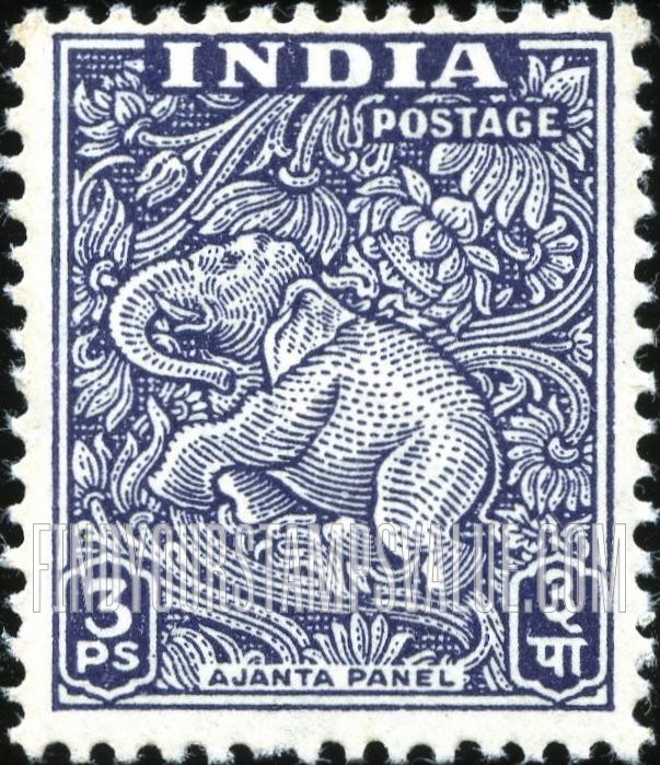 Dominion of India: Ajanta Panel - भारत अधिराज्य: अजंता की दीवार