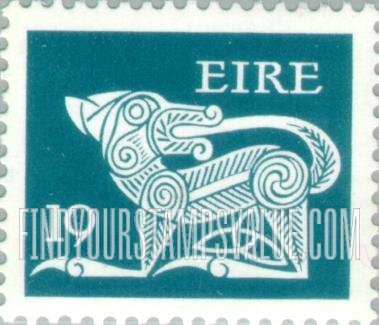 FindYourStampsValue: Dog from Ancient Brooch, County Kilkenny: Types of 1968
