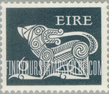 FindYourStampsValue: Dog from Ancient Brooch, County Kilkenny: Types of 1968-69