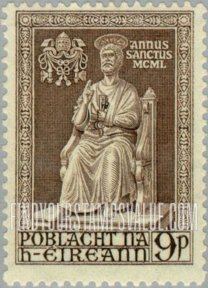 FindYourStampsValue: Statue of Saint Peter