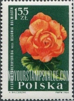 FindYourStampsValue: Garden Flowers: Begonia