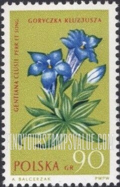 FindYourStampsValue: Flowers: Gas plant