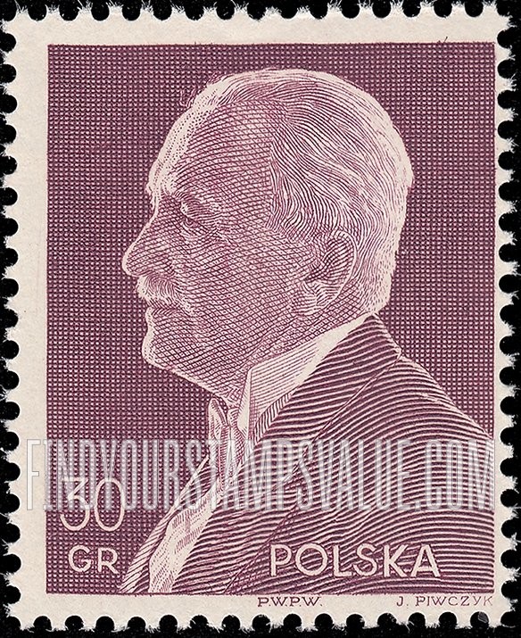 FindYourStampsValue: President Moscicki