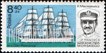 Ships and Teachers: Dar Pomorza, K. Maciejewicz