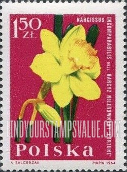 FindYourStampsValue: Garden Flowers: Narcissus