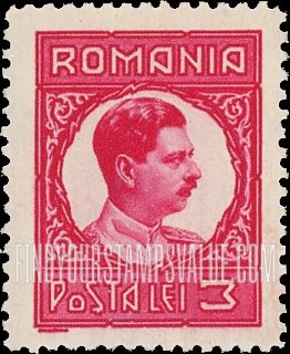 FindYourStampsValue: King Carol II: Carol II Types of 1930-31