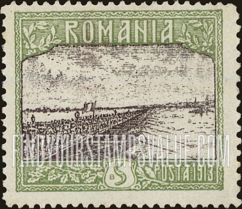 FindYourStampsValue: Troops Crossing Danube