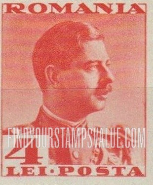 FindYourStampsValue: King Carol II