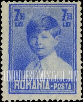 FindYourStampsValue: King Michael: Michael Types of 1928-29