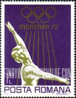 FindYourStampsValue: Olympic Rings and Gymnastics, women’s