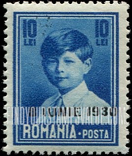 FindYourStampsValue: King Michael: Stamps of 1928-30 Overprinted