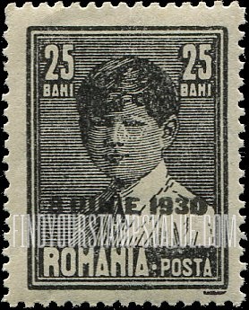 King Michael: Stamps of 1928-30 Overprinted