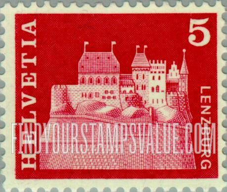 FindYourStampsValue: Federal Administration, Regular, 1960-63: Lenzburg