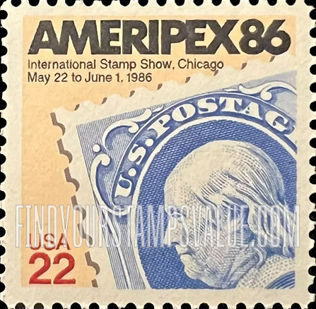FindYourStampsValue: AMERIPEX'86