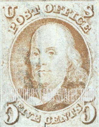 FindYourStampsValue: BENJAMIN FRANKLIN
