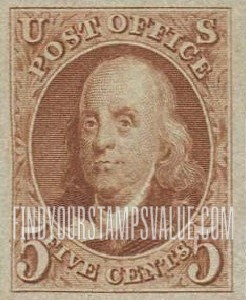 FindYourStampsValue: BENJAMIN FRANKLIN - Reproduction