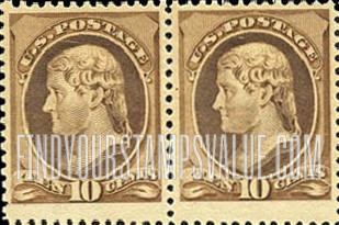 FindYourStampsValue: THOMAS JEFFERSON - Re-engraved