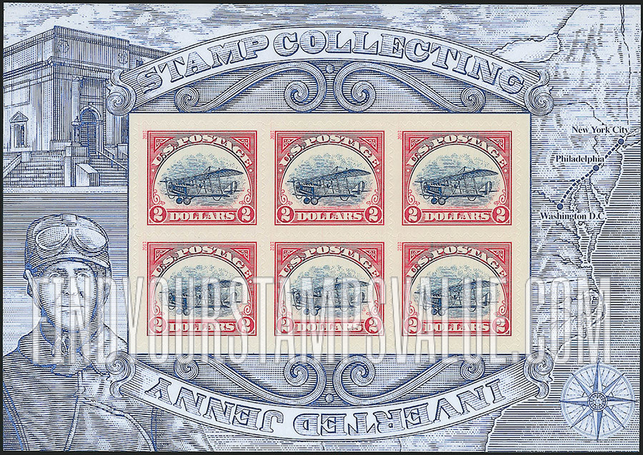 Jenny Invert - Right Side Up Souvenir Sheet