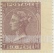Great Britain (United Kingdom): Queen Victoria - Six Pence Deep Lilac