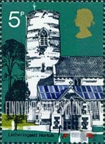 FindYourStampsValue: Great Britain (United Kingdom): Old Village Churches - St.Andrew's, Letheringsett