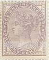 Great Britain (United Kingdom): Queen Victoria - One Penny Lilac