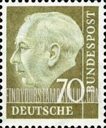 FindYourStampsValue: President Theodor Heuss