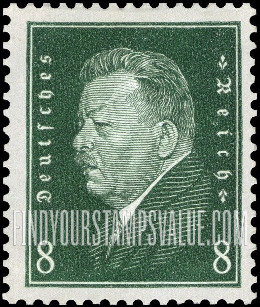 FindYourStampsValue: President Friedrich Ebert