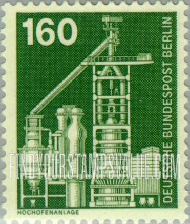 FindYourStampsValue: BERLIN - Industry Type of Germany: Blast furnace