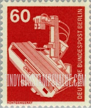 FindYourStampsValue: BERLIN - Industry Type of Germany: X-ray machine