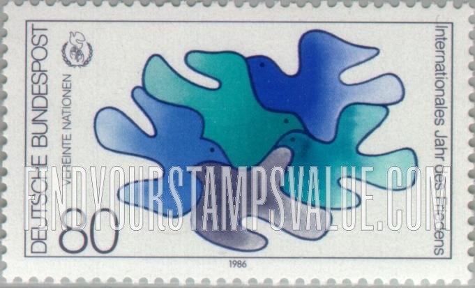 FindYourStampsValue: International Peace Year