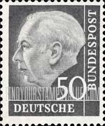 FindYourStampsValue: President Theodor Heuss