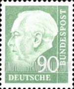 FindYourStampsValue: President Theodor Heuss