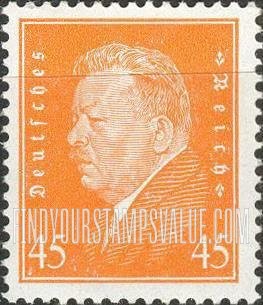 FindYourStampsValue: President Friedrich Ebert