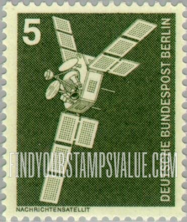 FindYourStampsValue: BERLIN - Industry Type of Germany: Symphonie satellite