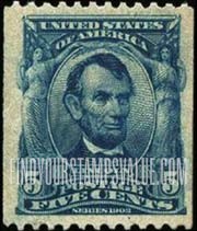 FindYourStampsValue: ABRAHAM LINCOLN, Coil Stamp