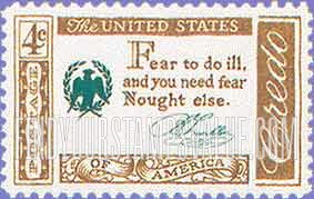 FindYourStampsValue: AMERICAN CREDO - FRANKLIN