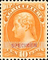 FindYourStampsValue: AGRICULTURE - Thomas Jefferson