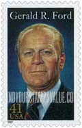 FindYourStampsValue: GERALD R. FORD, Self-Adhesive Stamp