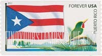 FindYourStampsValue: FLAGS OF OUR NATION - Puerto Rico, Self-Adhesive Coil stamp