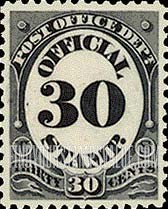POST OFFICE - Numeral of Value, 30c