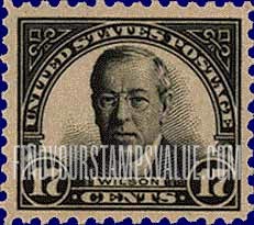 FindYourStampsValue: WOODROW WILSON