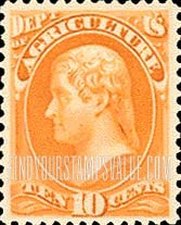 FindYourStampsValue: AGRICULTURE - Thomas Jefferson