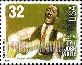 FindYourStampsValue: JOSH WHITE - American Music Series