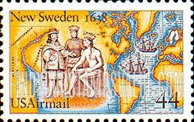 FindYourStampsValue: SETTLING OF NEW SWEDEN