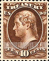 FindYourStampsValue: TREASURY - Thomas Jefferson
