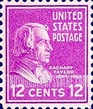 FindYourStampsValue: PRESIDENTIAL ISSUE - Zachary Taylor