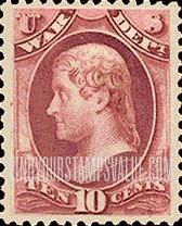 FindYourStampsValue: WAR - Thomas Jefferson