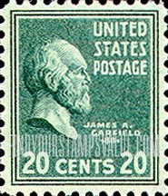 FindYourStampsValue: PRESIDENTIAL ISSUE - James A.Garfield
